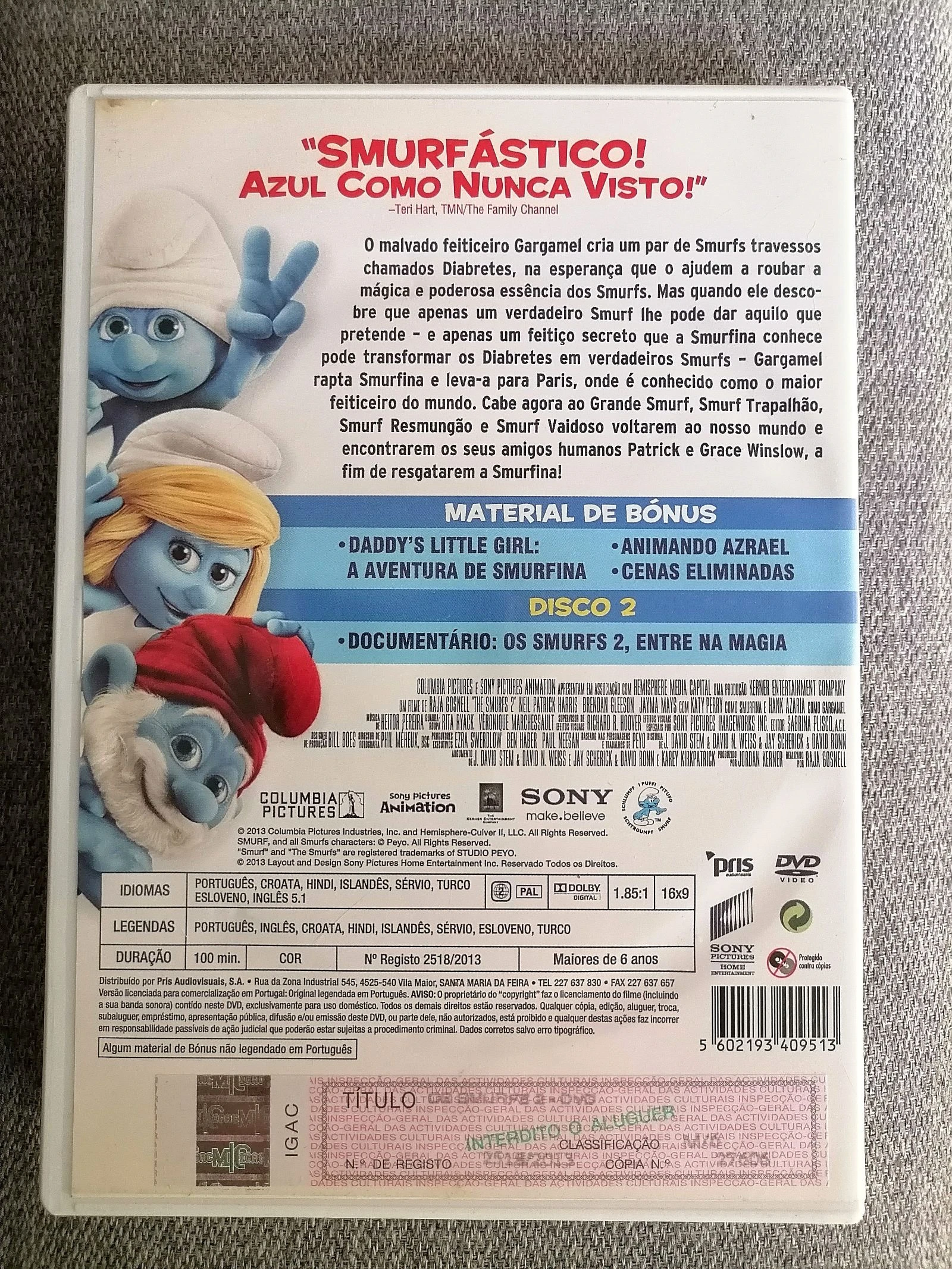 Os Smurfs 2 (edição de 2 discos) – photo 2